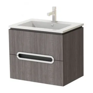 Тумба Ювента Prato Pr-65 трюфель з умивальником Atria-65