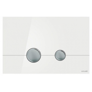 Кнопка Cersanit Stero белое стекло K97-368