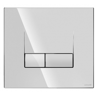 Кнопка Cersanit BASE SMART для инст. системы TECH LINE BASE, хромовая блестящая, K97-493