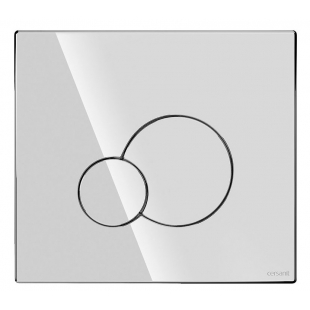 Кнопка Cersanit BASE CIRCLE для інст. системи TECH LINE BASE, хромова блискуча, K97-494