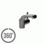 Змішувач Luvio для раковини з гідрозатвором клік-клак хром S951-142