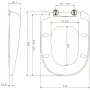  Сидіння для унітазу AM.PM Sensation C307851WH Soft Close