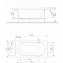 Панель для ванны фронтальная AM.PM Spirit 150х70 W72A-150-070W-P2