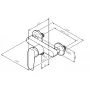  Змішувач для душу AM.PM Tender F45A20000
