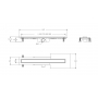 Линейный душевой трап BESCO Virgo Basic 60