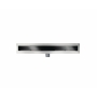 Лінійний душовий трап BESCO Virgo Black 80