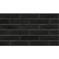 Плитка Cerrad Elewacja Foggia Nero 6,5х24,5