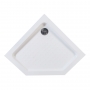 Душевой поддон пятиугольный акриловый с сифоном Eger Talány 90x90x15, 599-555/2
