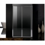 Душові двері EGER 120*185, профіль хром, скло прозоре, 599-153(h)