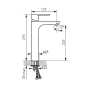 Смеситель для умывальника FERRO ALGEO (BAG2LU) SHOWROOM