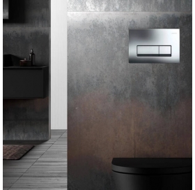 Кнопка смыва Geberit Delta50 хром 115.119.21.1