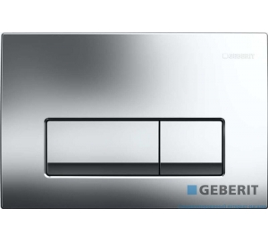 Кнопка змиву Geberit Delta 51, пластик, хром глянець (115.105.21.1)