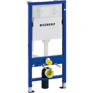 Комплект: Инсталляция Geberit DuofixBasic 2в1 (458.103.00.1) + Унитаз подвесной Rostriks Dos Corta п