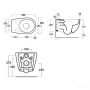 Комплект: Инсталляция Grohe SL 3в1 (3884000G) + Унитаз подвесной Simas Vignoni (VI18) + Крышка Soft-