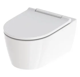 Унитаз подвесной Geberit ONE Rimfree 500.201.01.1 с сиденьем Soft-Close (вставка белая)