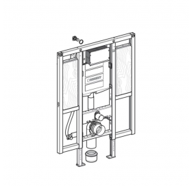 Інсталяція для унітаза Geberit Duofix Sigma 111.375.00.5 для осіб з обмеженими можливостями
