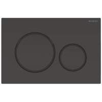 Кнопка смыва Geberit Sigma20 с двойным смывом 115.882.DW.1 черный