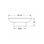 Скляна мильниця GROHE ESSENTIALS, 40368001