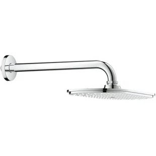 Верхний душ с душевым кронштейном Grohe Rainshower Veris 300, 26068000