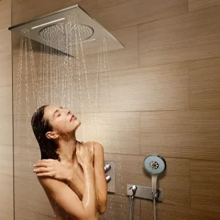 Верхний душ GROHE Rainshower F-digital настенный хром, 27938001