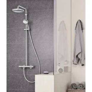 Душевая система с термостатом Grohe New Tempesta Cosmopolitan 210,