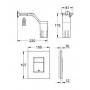 Клавиша смыва Grohe Skate Cosmopolitan Fresh 38805000