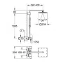 Душова система з термостатом Grohe Euphoria Cube XXL System 230, 26087000