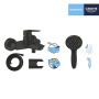 Смеситель для ванны Grohe QuickFix Start Black UA30330701