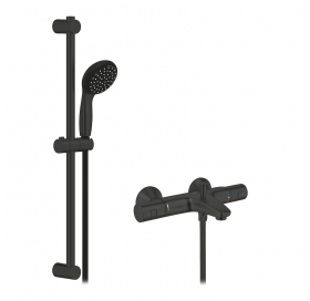 Змішувач термостатичний для ванни Grohe QuickFix Start Black UA303907T1