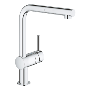 Змішувач для кухні з висувним виливом Grohe Vento 30436000