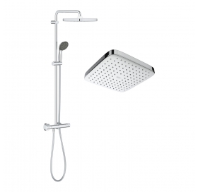 Душевая система с термостатом Grohe QuickFix Vitalio Start System 250 Cubе 26696000
