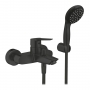 Набор смесителей 3 в 1 для ванной комнаты Grohe QuickFix Start Black UA303301SQ