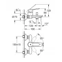 Смеситель для ванны Grohe BauEdge 23605000