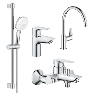 Комплект змішувачів з кухонним змішувачем GROHE BauEdge New 4 в 1 UA123218K1