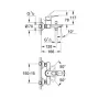 Змішувач для ванни Grohe BauLoop 23341000