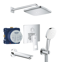 Душова система прихованого монтажу Grohe Eurocube UA26417SC0