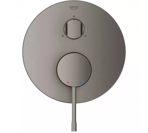 Смеситель скрытого монтажа для ванны/душа Grohe Essence 24092AL1 на 3 выхода, Графит матовый