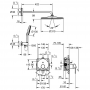Душевая система скрытого монтажа Grohe Essence 25287DC0 на 2 выхода, суперсталь