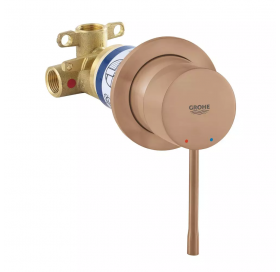 Смеситель скрытого монтажа для душа Grohe Essence 29197DL0 Бронза матовая