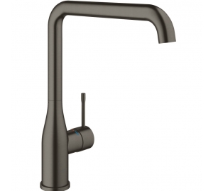 Grohe Змішувач для кухні Essence, довжина виливу - 220мм, поворотний, 1важіль, 30269AL0 Графіт матовий