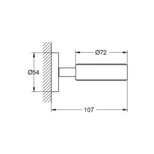 Держатель GROHE ESSENTIALS, 40369001