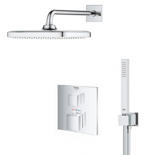 Душевая система скрытого монтажа Grohe Eurocube, 24153000+35604000+26687000+27698000+26370000+28409002