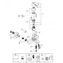 Змішувач для ванни Grohe EUROSMART Cosmopolitan 32831000U SHOWROOM