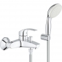 Змішувач для ванни Grohe Eurosmart з душовим гарнітуром, 3330220A