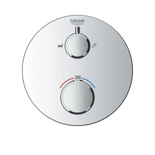 Термостат Grohe Grohtherm 24077000 с переключателем на 2 положения ванна/душ