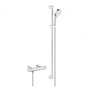 Термостат для душу Grohe Grohtherm 800 із душовим гарнітуром Tempesta Cosmopolitan 34769000