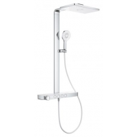 Душова система GROHE SPA Rainshower Aqua Pure з термостатом для настінного монтажу, хром (1009620000)