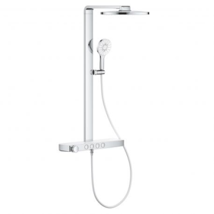 Душова система GROHE SPA Rainshower Aqua Pure з термостатом для настінного монтажу, хром (1016800000)