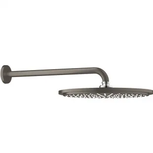 Верхній душ із кронштейном Grohe Rainshower Cosmopolitan 310 26066AL0 Графіт матовий