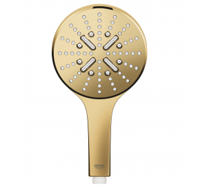 Ручний душ, 3 режими струменя Grohe Rainshower Smartactive 130 26574GL0 Золото